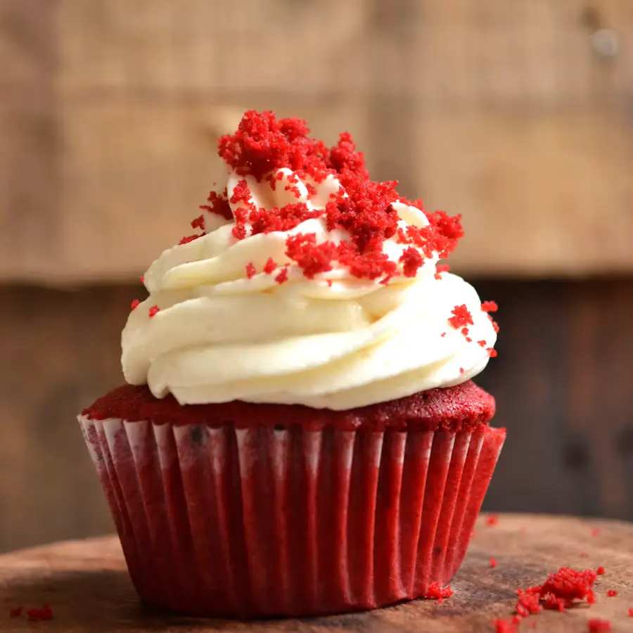 Red velvet cupcake